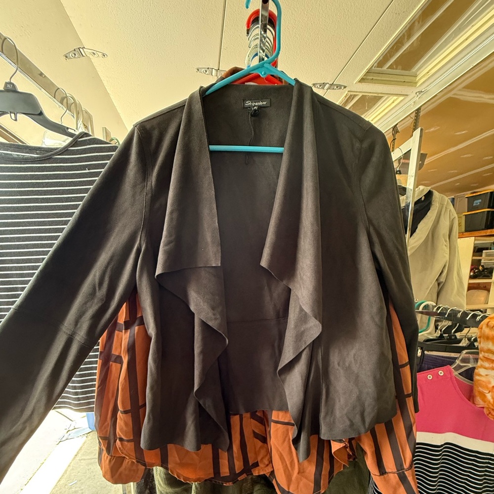 Black Drape Blazer